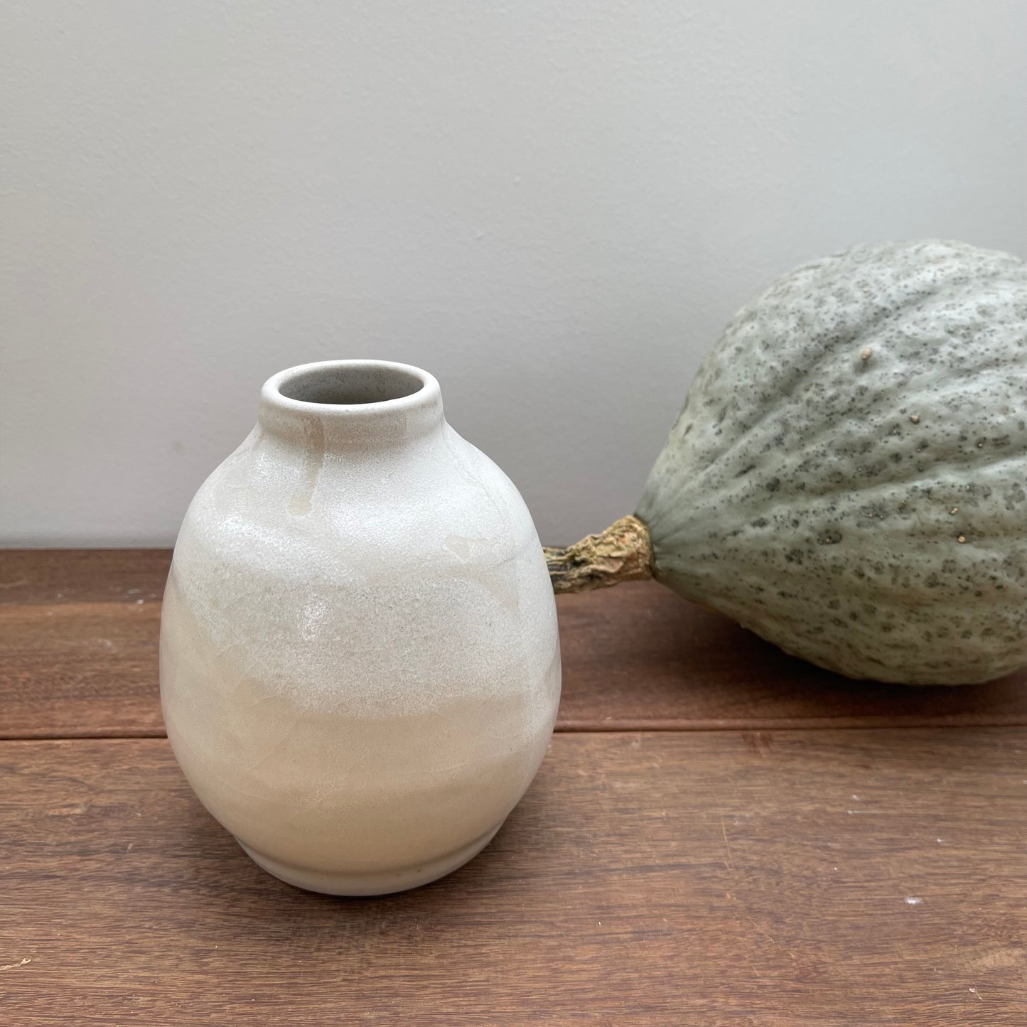 Hånddrejet unika vase.